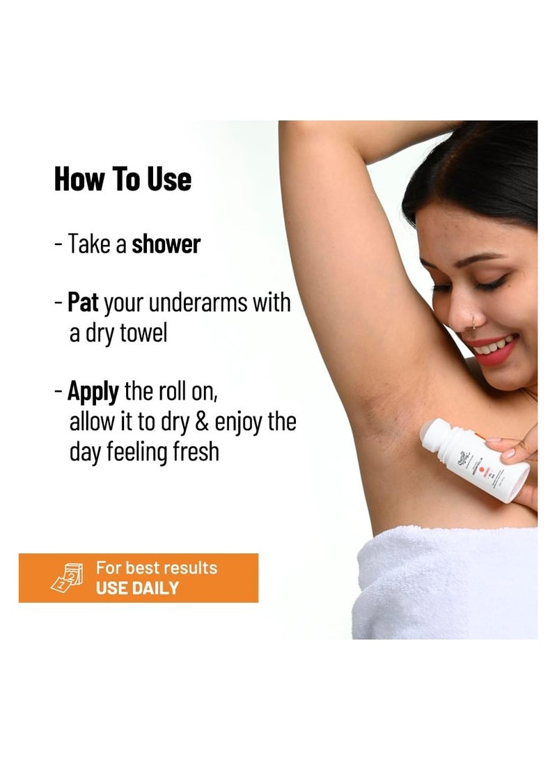 Under Armour Chemist It Play Roll On with Essential Ceramides 4% + 1% Gently Exfoliates, Whitens and Brightens Skin Fragrance Free 40ml