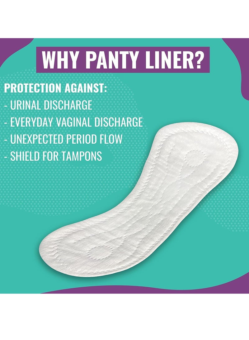 Evereve Anti-Bacterial Panty Liners for Women, Pack of 60, 180mm Length, with Aloe Vera, Protection Against Leakage, Discharge & Rashes for 8 hours, provides freshness for non-period days & spotting