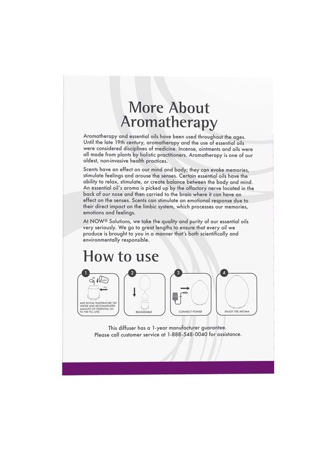 Essential Oils, Ultrasonic USB Glass Swirl Aromatherapy Oil Diffuser, Extremely Quiet, Heat Free and Easy to Clean, Color Changing LED Diffuser