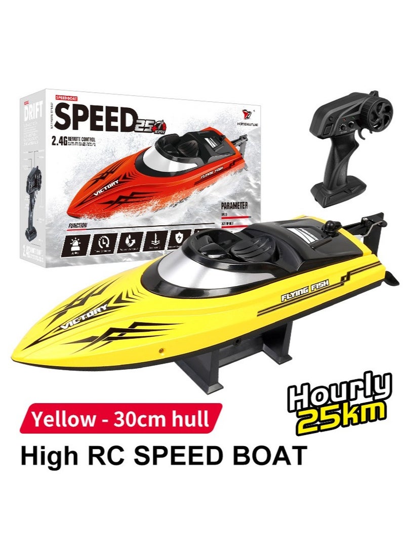 Hj811 Fast Speed RC Boat 20+MPH Electric Racing Boat Hobby RTR Adults Kids Outdoor Toy