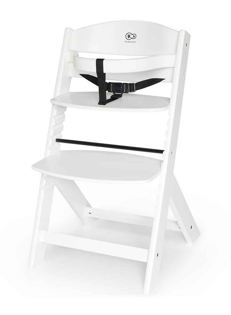 Enock High Chair, White