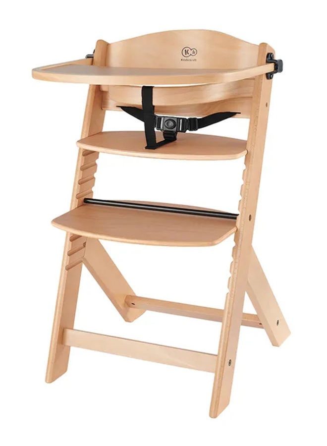 Enock High Chair - Wooden