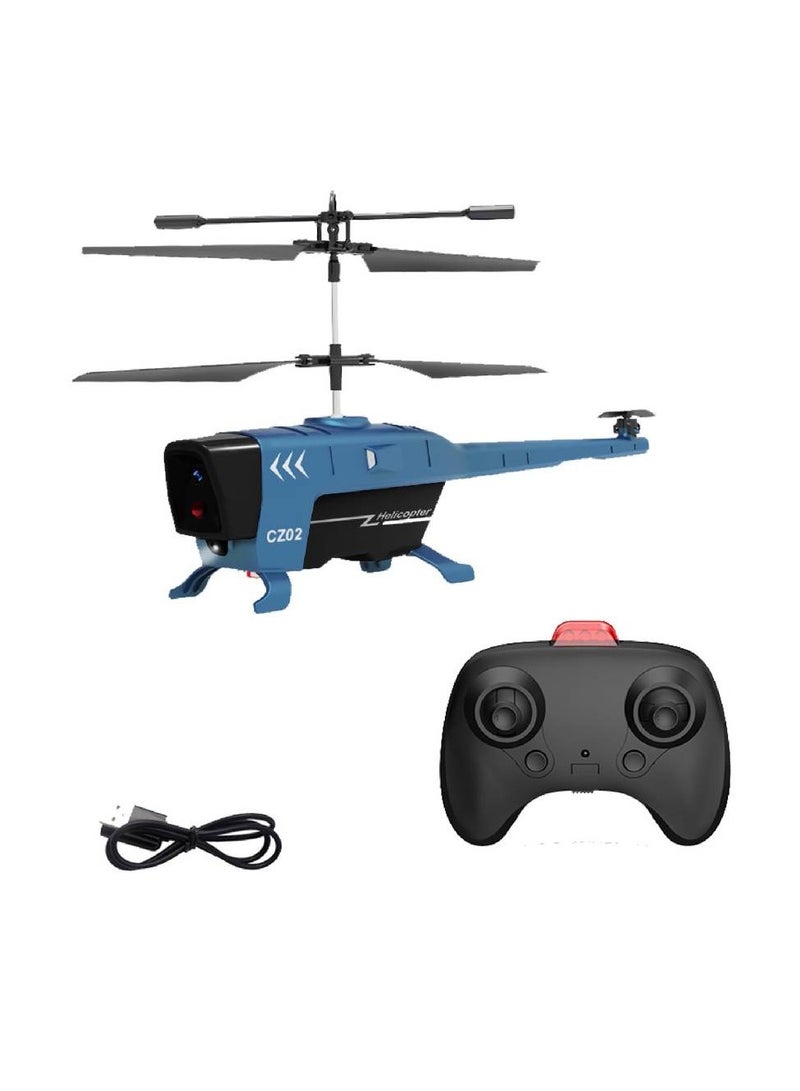 Remote Control Helicopter Kids Toys,3.5 Channel 2.4GHz Aircraft with Intelligent Obstacle Avoidance, One Key take Off Landing, LED Light, Stable Flight & Easy Control, Birthday Present for Boys Girls