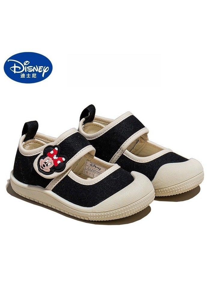 Children's Canvas Shoes With Soft Soles For One Foot Kick