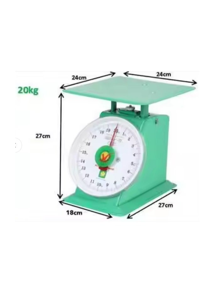 Spring-Type Weighing Scale for Infants | Includes Bowl & Rope | Accurate Weight Measurement 5kg, 10kg, 20kg, 50kg | Portable Baby Scale for Home, Clinic, Travel Use