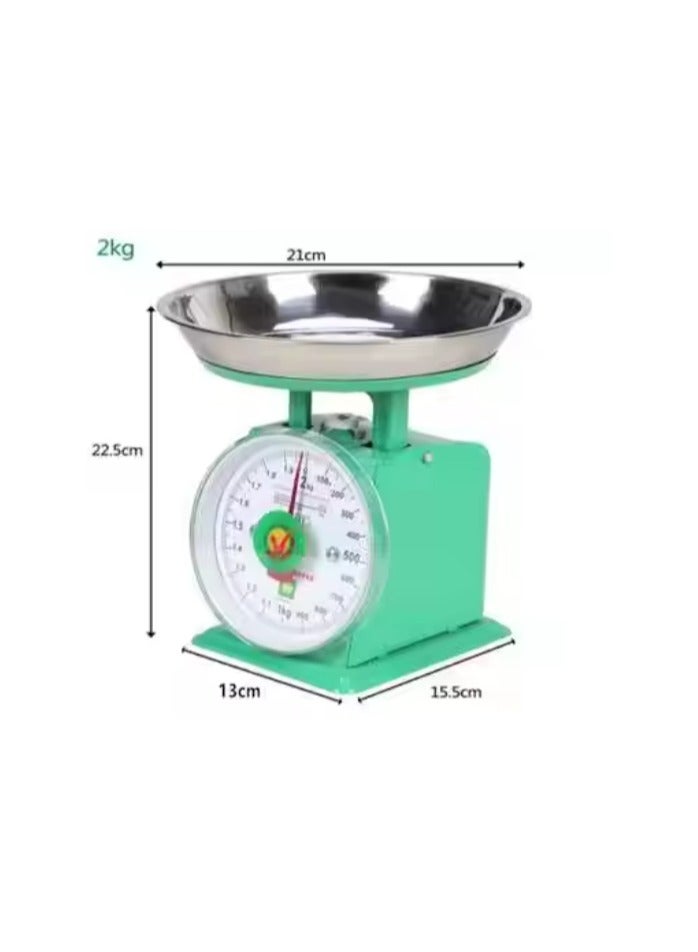 Spring-Type Weighing Scale for Infants | Includes Bowl & Rope | Accurate Weight Measurement 5kg, 10kg, 20kg, 50kg | Portable Baby Scale for Home, Clinic, Travel Use