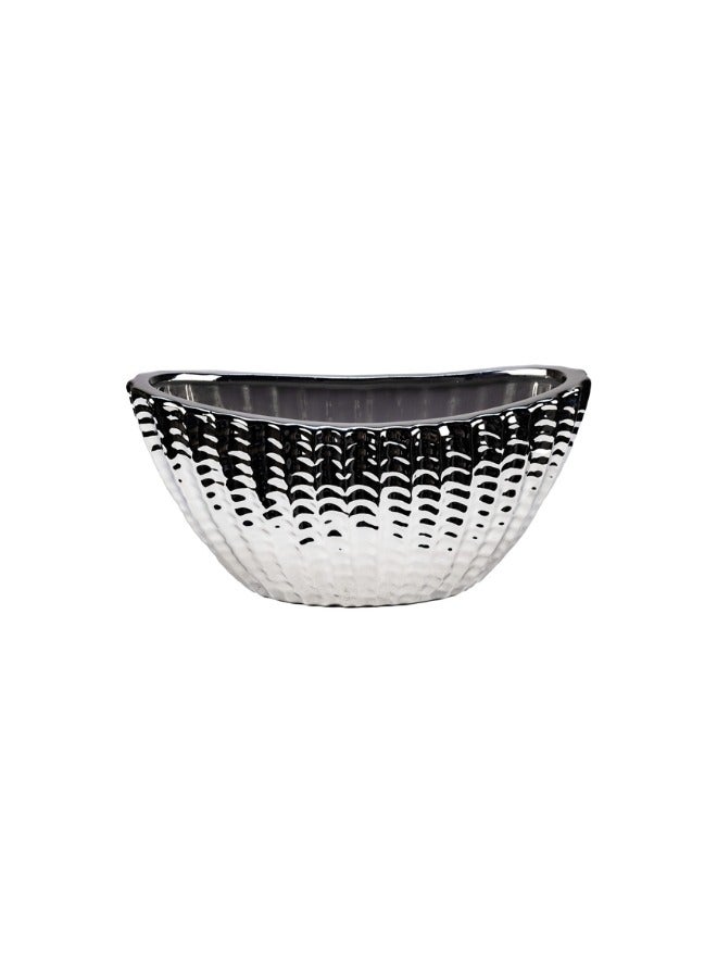 Glam Ceramic Flower Pot – Stylish Planter for Modern Home Décor, Indoor & Outdoor Use