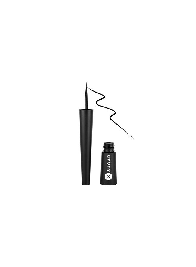 Gloss Boss 24HR Eyeliner01 Back In Black (Black) Long lasting, 24hr Coverage