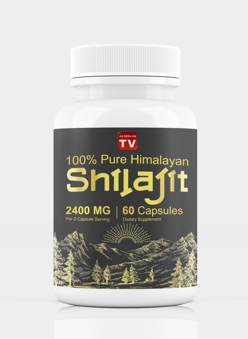 Shilajit 100% Pure Himalayan 2400mg