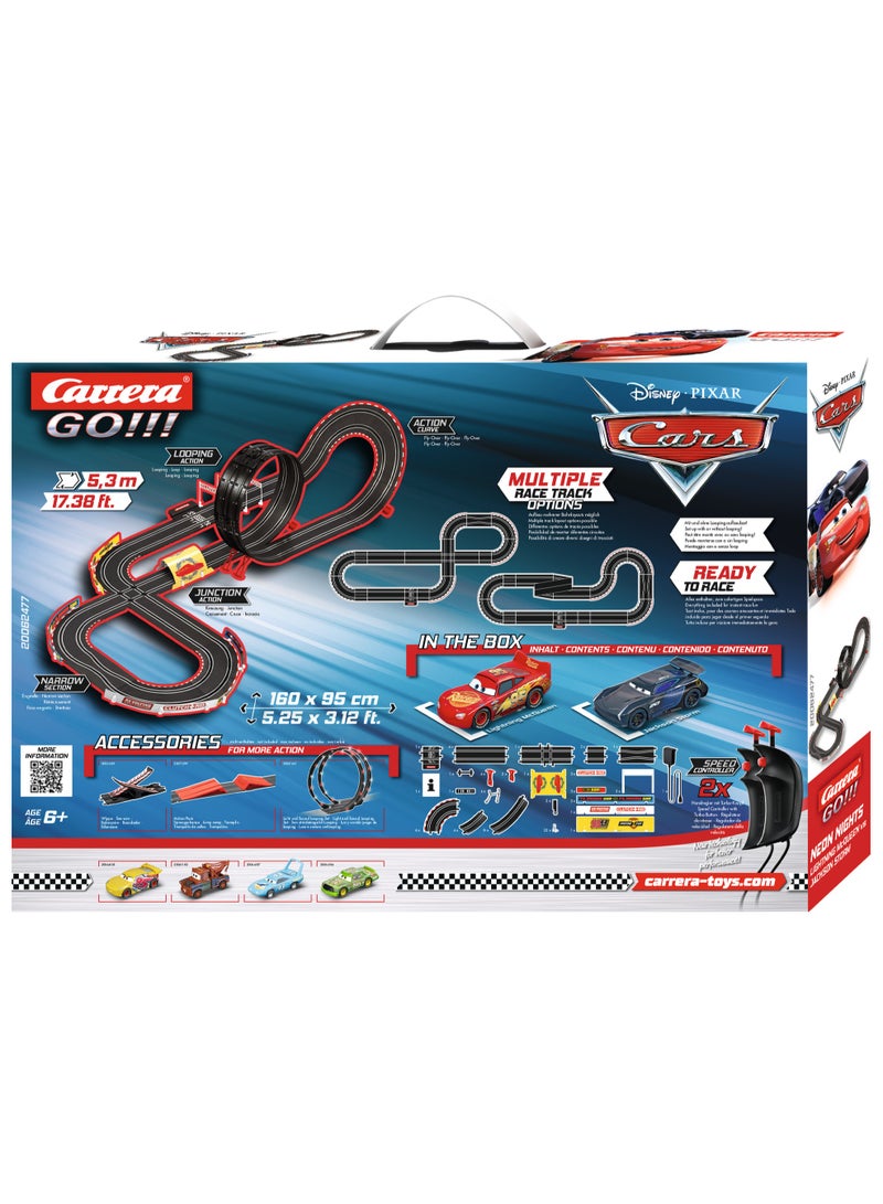 Carrera GO Disney Pixar Cars Neon Nights