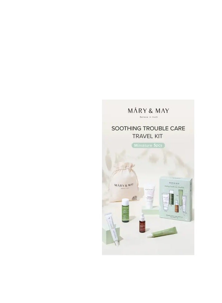 mary&may soothing trouble care travel kit