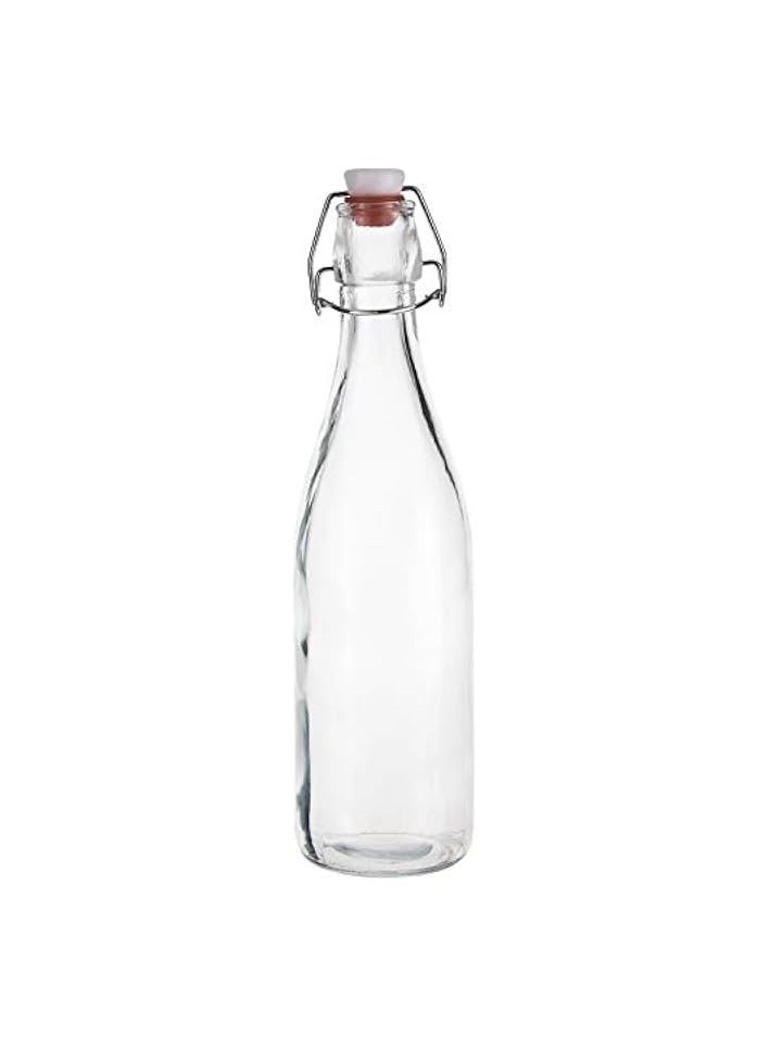 GLASS BOTTLE WITH CLIP TOP 500ML 50034-2