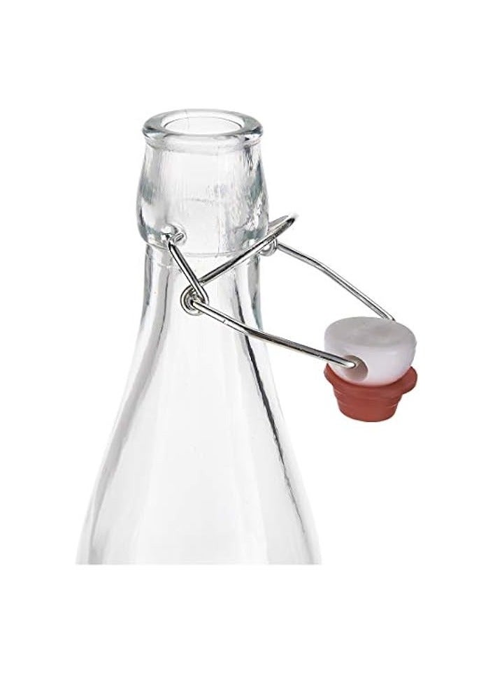 GLASS BOTTLE WITH CLIP TOP 500ML 50034-2