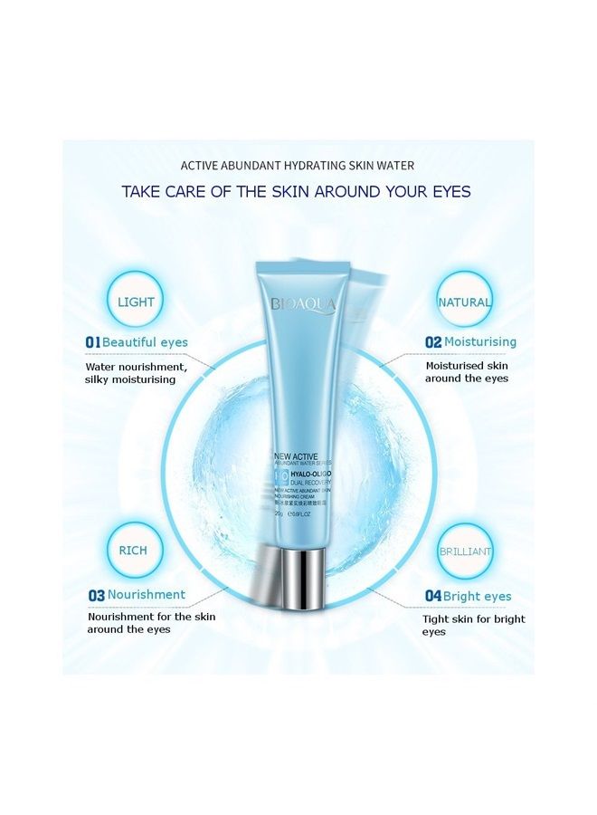 New Active Abundant Water HYALO-OLIGO Dual Recovery Nourishing Natural Extract Cream 20g
