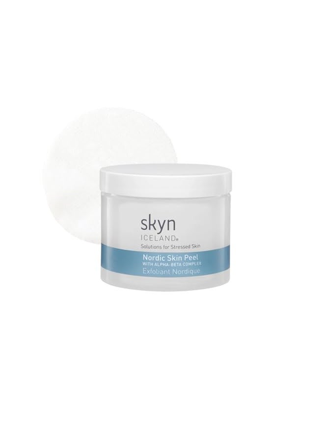 Skyn ICELAND Nordic Skin Peel, 3 Fl Ounce (60 Pads)