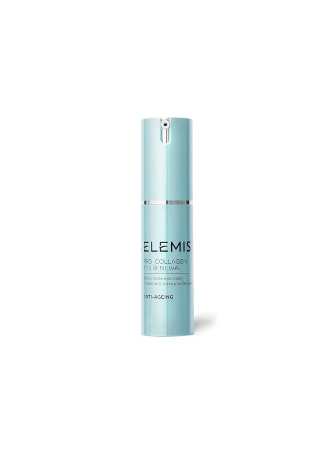 ELEMIS Pro-Collagen Eye Renewal | Nutrient-Rich Intensive Daily Anti-Wrinkle Eye Cream Deeply Nourishes, Firms, and Smoothes Delicate Skin | 15 mL