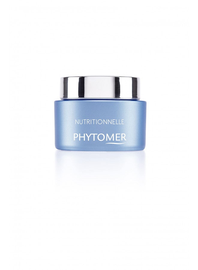 PHYTOMER Nutritionnelle Dry Skin Rescue Face Moisturizer Cream | Hydrating Face Moisturizer | For Plump, Youthful Skin | Reduce Tightness, Restore Moisture | 50ml