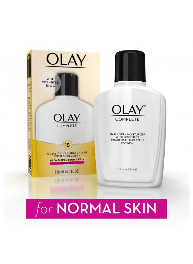 Olay Complete All Day Moisturizer with Broad Spectrum SPF 15 Normal, 4.0 fl oz