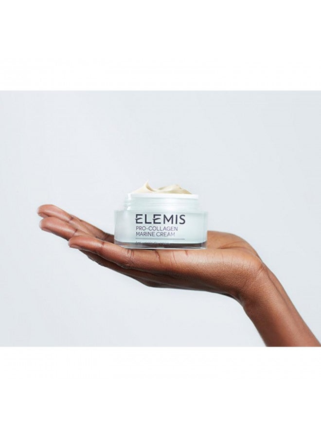 ELEMIS Pro-Collagen Marine Cream | Lightweight Anti-Wrinkle Daily Face Moisturizer Firms, Smoothes, and Hydrates with Powerful Marine + Plant Actives, 3.3 Fl Oz (Pack of 1)