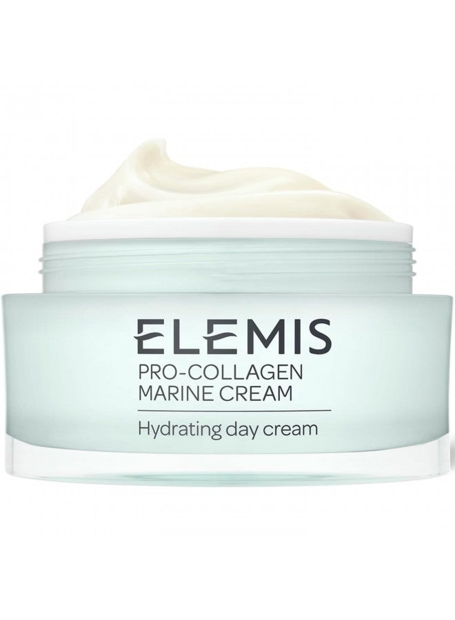 ELEMIS Pro-Collagen Marine Cream | Lightweight Anti-Wrinkle Daily Face Moisturizer Firms, Smoothes, and Hydrates with Powerful Marine + Plant Actives, 3.3 Fl Oz (Pack of 1)