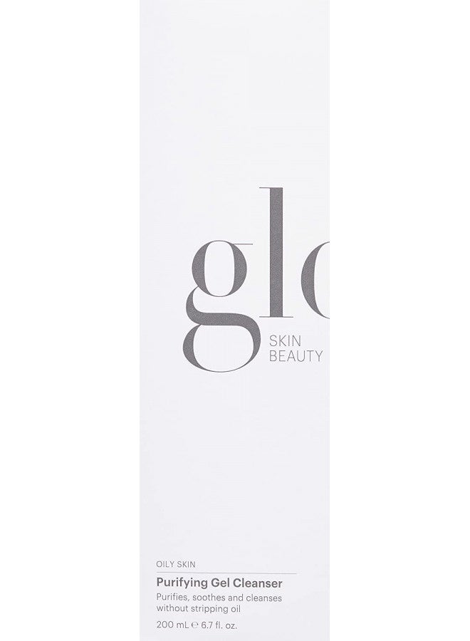 Glo Skin Beauty Purifying Gel Cleanser - Salicylic Acid Face Wash Targets Clogged Pores, Excess Oil & Breakouts - Gently Exfoliates and Minimizes the Appearance of Fine Lines