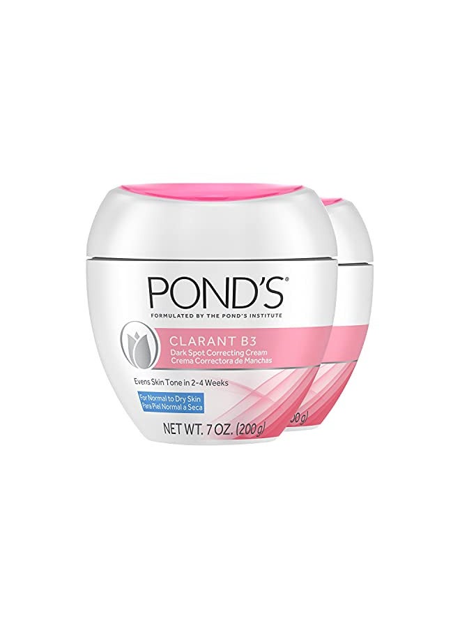 Pond's Dark Spot Corrector Clarant B3 Normal To Dry Skin,7 Ounce (Pack of 2)