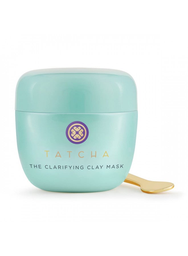 TATCHA The Clarifying Clay Mask | Exfoliating Pore Treatment Creates a Warming Sensation To Open & Purify Pores, 50 ml | 1.7 oz