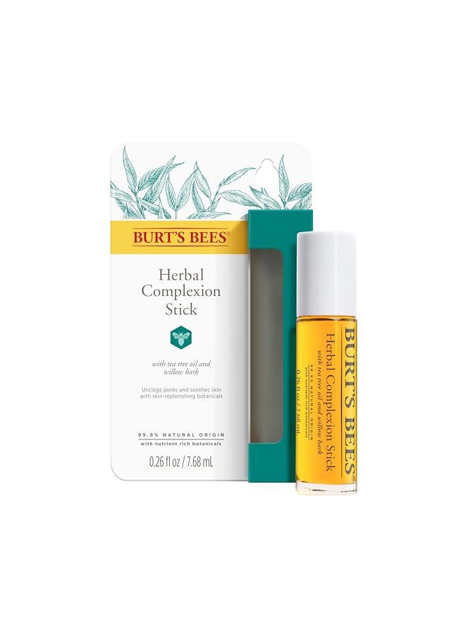 Burt's Bees Herbal Blemish Stick, 0.26 Fl Oz (Pack of 2) (Packaging May Vary)