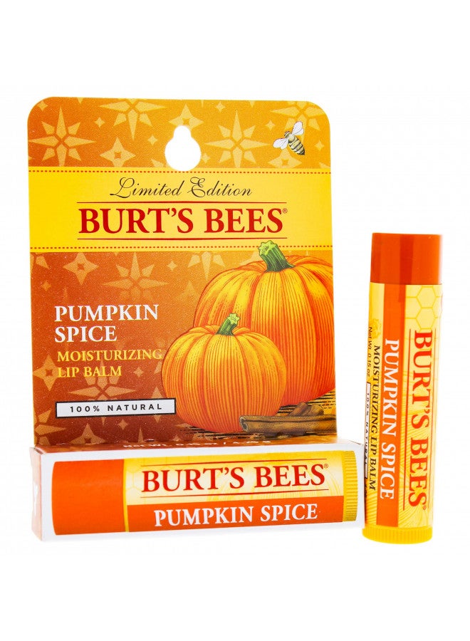 Burt's Bees Lip Balm Blister, Pumpkin Spice, 0.15 Ounce