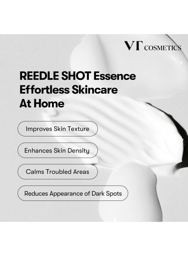 VT COSMETICS Mild Reedle Shot 50, Day & Night Repairing Essence for Dull, Tired Skin 1.69Fl Oz(50ml)