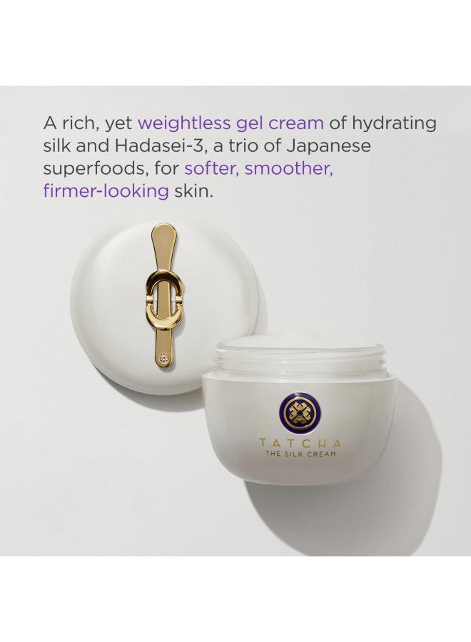 Tatcha The Silk Cream: Weightless Moisturizing and Firming Cream for Combo to Dry Skin (50 ml / 1.7 oz)