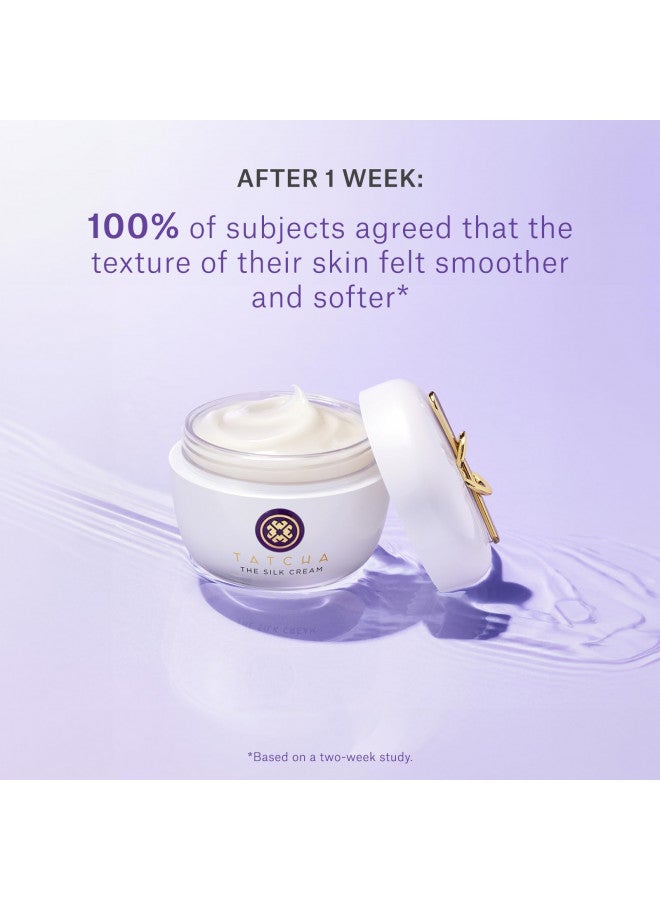 Tatcha The Silk Cream: Weightless Moisturizing and Firming Cream for Combo to Dry Skin (50 ml / 1.7 oz)