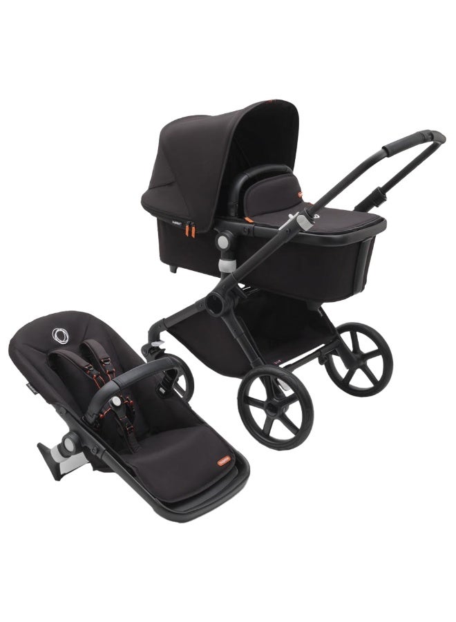 Fox Cub Complete Stroller  Black/Midnight Black