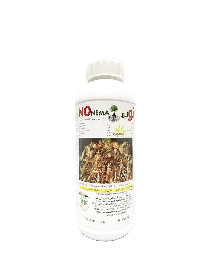 NONEMA Organic Nematicide 1L is an Effective Environmentally Friendly Pesticide Designed to Control Nematodes in Soil.