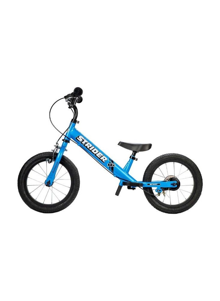 STRIDER 14x Cross-Country Bicycle with Brake Blue