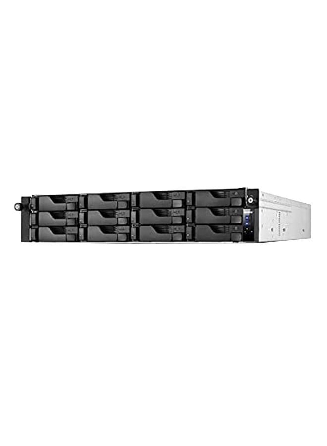 Asustor Lockerstor 12RD AS6512RD - 12 Bay NAS, Quad-Core 2.1GHz CPU, 2.5GbE Port, 8GB RAM DDR4, 2U Rackmount Server with redundant Power Supply (Diskless)