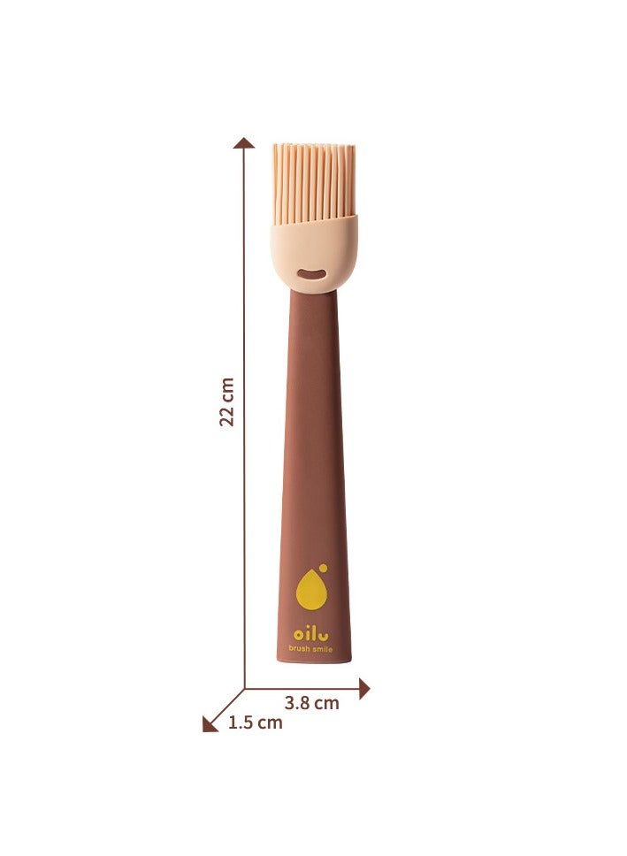 Food Grade Baking Oil Brush Household High-temperature Resistant Barbecue Seasoning Oil Brush Kitchen Pancake Silicone Paste Brush Small Brush