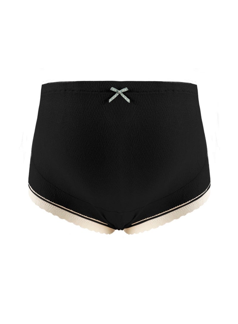 Maternity Panties High Waisted Belly Support Maternity Pants 3-Pack