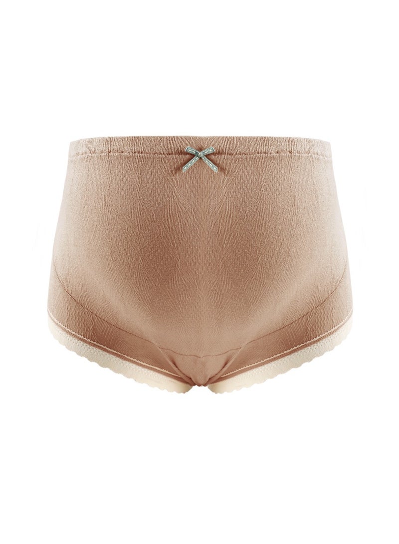 Maternity Panties High Waisted Belly Support Maternity Pants 3-Pack