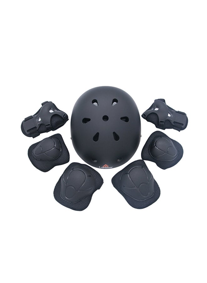 Children's Balance Wheel Slip Knee Pads Elbow Guards Helmet 7 set 0.5kg