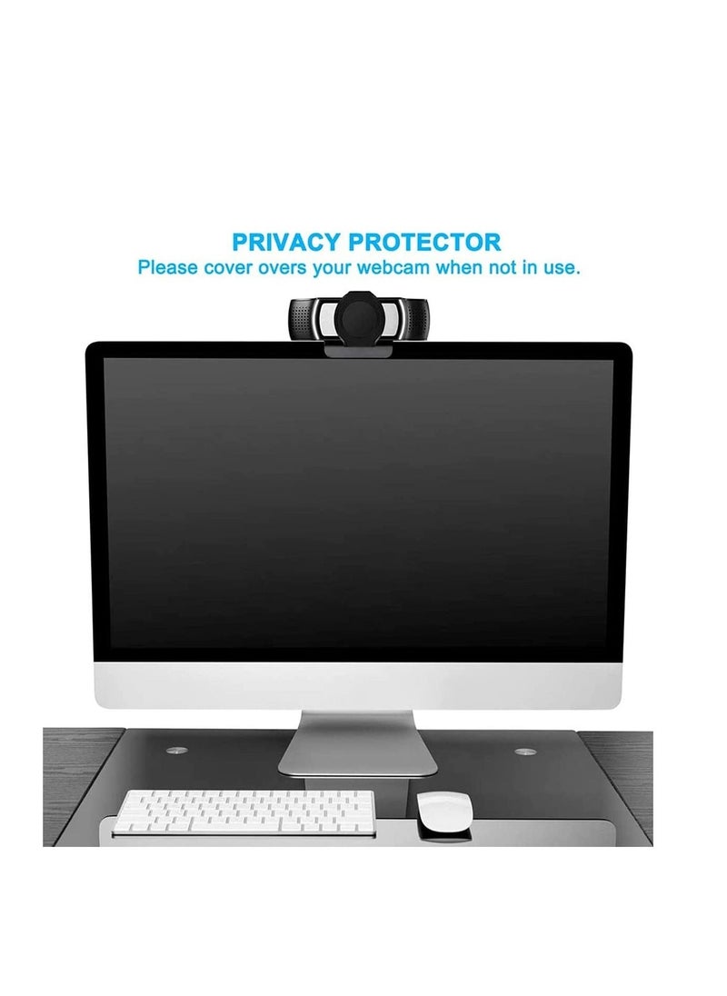 Webcam Privacy Cover,Shutter Protects Lens Cap Hood Covers with Strong Adhesive, Protecting Privacy and Security for Logitech HD Pro Webcam C920 & C930e & C922 & C922X Pro Stream Webcam