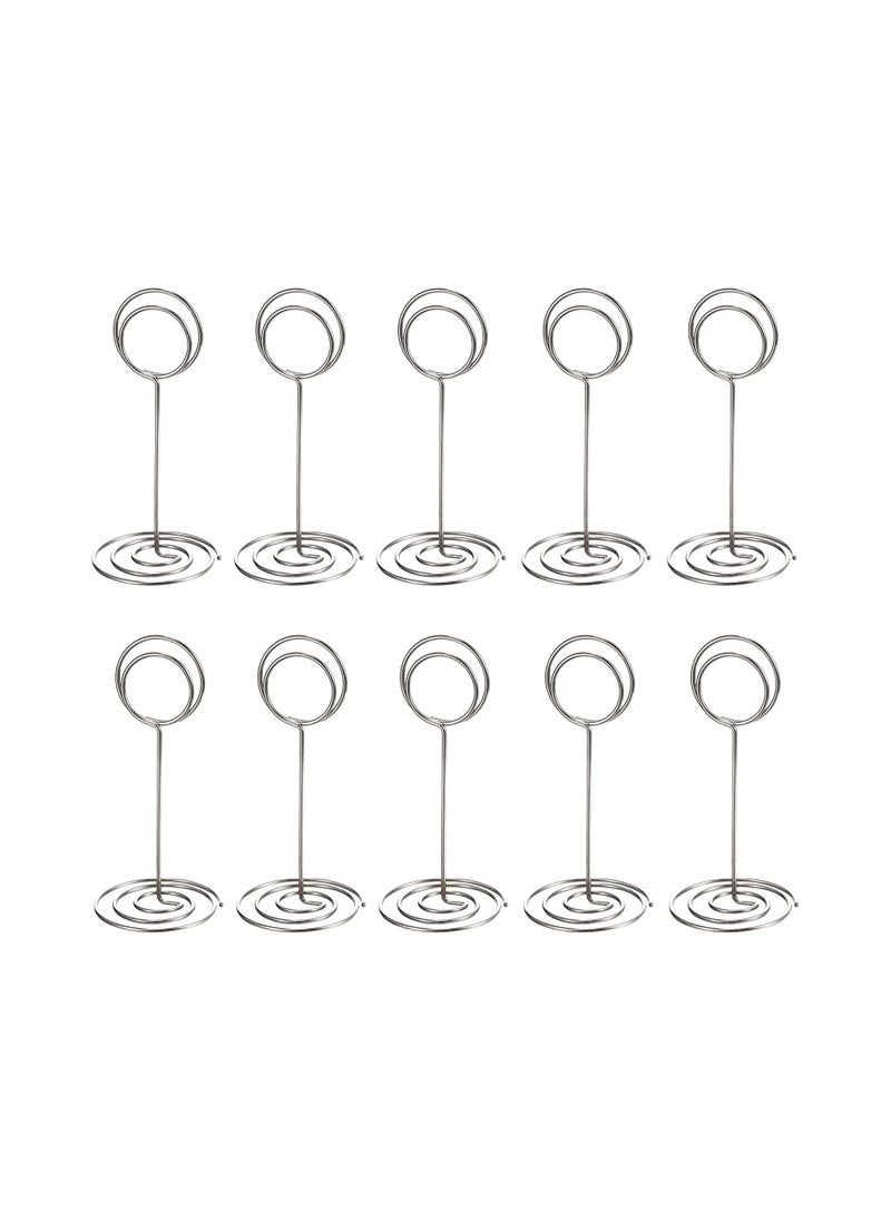 20 Pcs Table Number Holders Place Card Holder Photo Picture Holder for Wedding Birthday Party