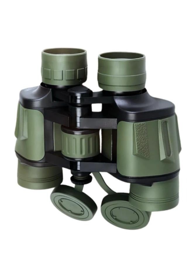 8x40 Powerful Wide Angle Binoculars Telescope BAK4 Prism FMC Waterproof Low Light Night Vision Binoculars for Outdoor Activities