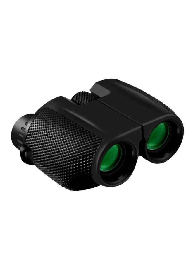 Waterproof Binoculars 10x25 BAK4 Prism Mini Binoculars with Low Light Night View for Bird Watching Travel Concerts Hiking