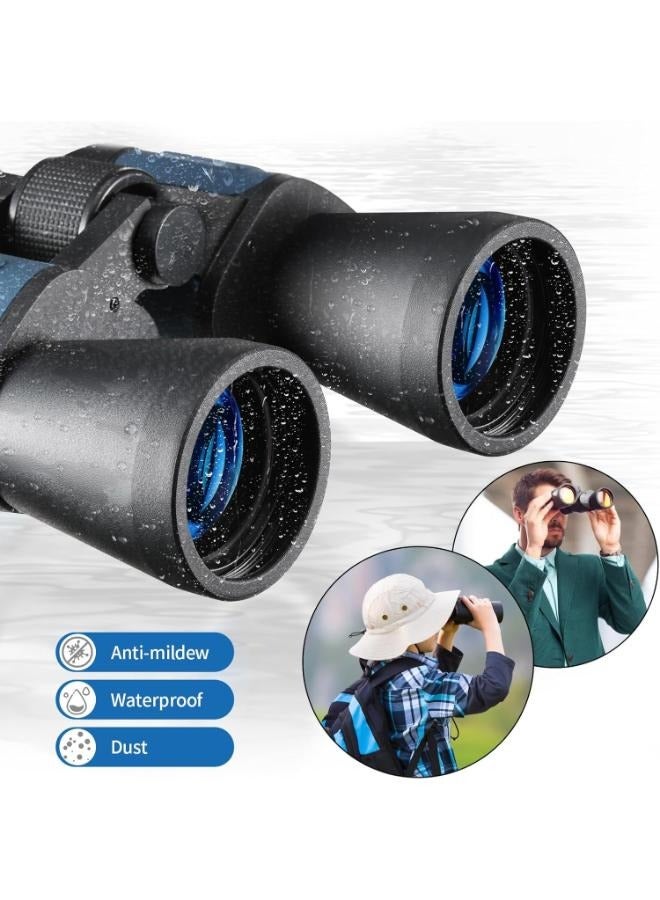 80X80 HD Binoculars Telescope Long Range Binoculars Prism Lens for Concerts Sports Events Bird wWtching Wildlife Viewing Camping