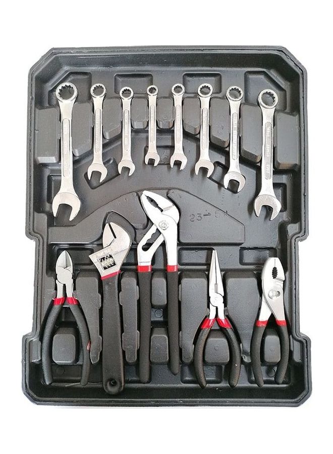 187-Piece Professional Tools Set Black