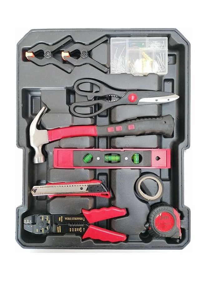 187-Piece Professional Tools Set Black