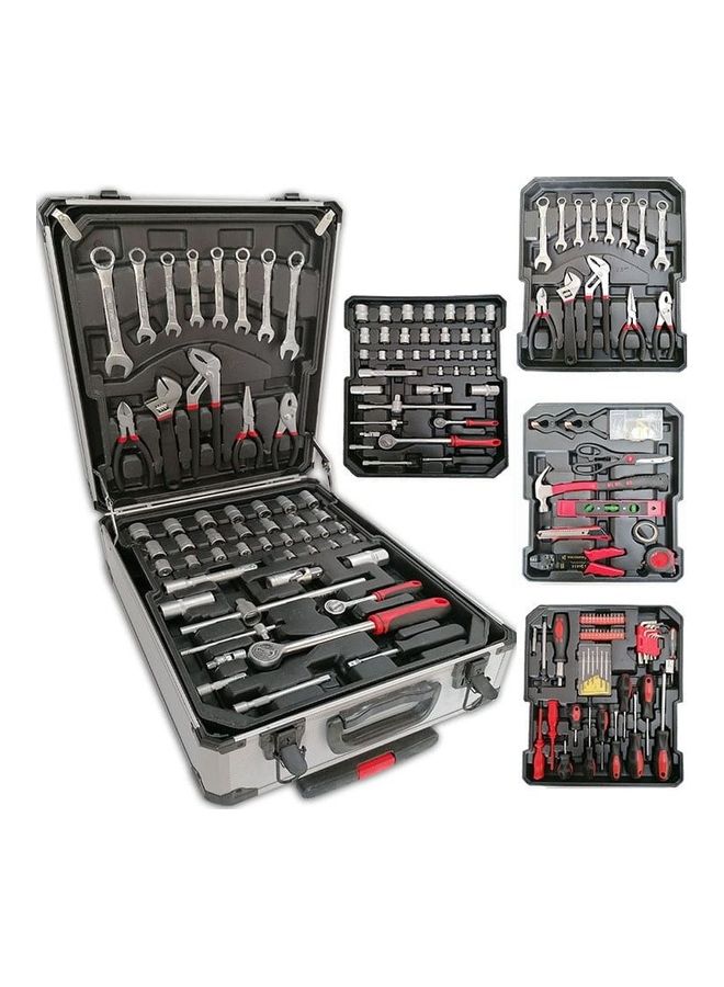 187-Piece Professional Tools Set Black