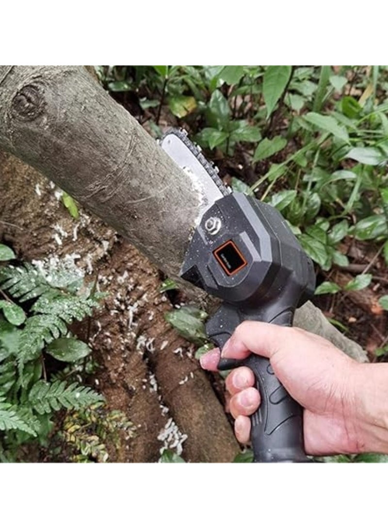 Electric Pruning Saw Cordless Handheld Electric Chain Saw Rechargeable Outdoor Logging Orchard Electric Pruning Saw Tools