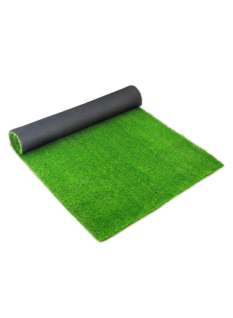 2x6 Meter Artificial Grass Carpet Green Artificial Grass Turf For Home Outdoor Front Garden Decoration Play Ground Pool Area Backyard Patio Balcony